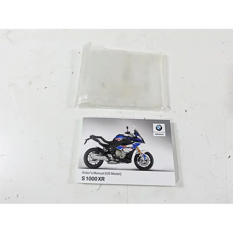 2019 BMW S1000XR K49 Owners Manual Booklet 01409467217