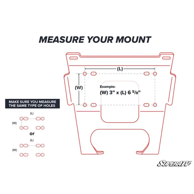 CAN-AM RENEGADE WINCH MOUNTING PLATE