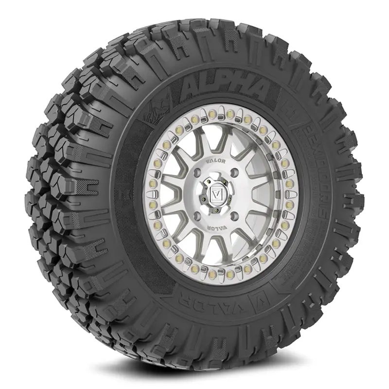 Valor Alpha on 15x7 V09 RM UTV Wheel and Tire Kit
