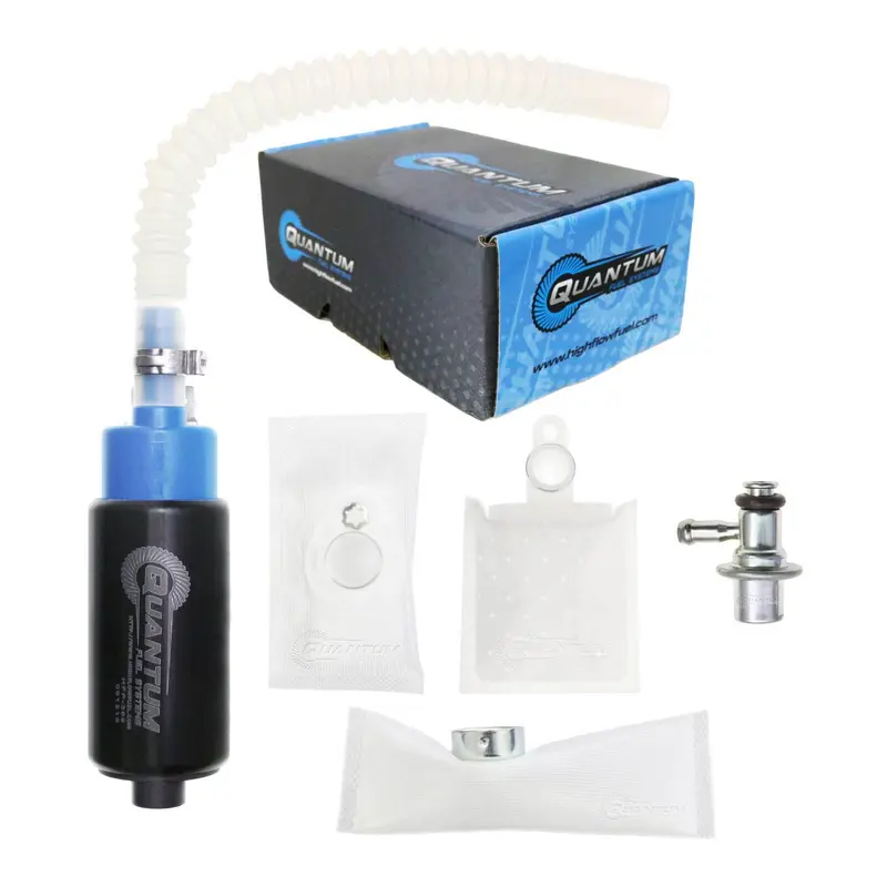 QUANTUM IN-TANK EFI FUEL PUMP W/REGULATOR  AND FUEL FILTER #QFHFP389UR2