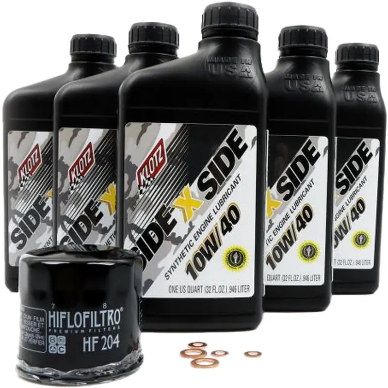 Side X Side Oil Change Kit 10w40 With Oil Filter Yamaha Rmax