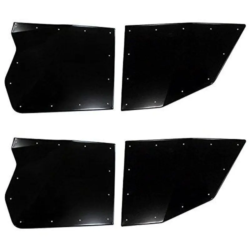 TMW Black Sidewinder Doors for Polaris RZR XP4 1000 / Turbo (Full Set)