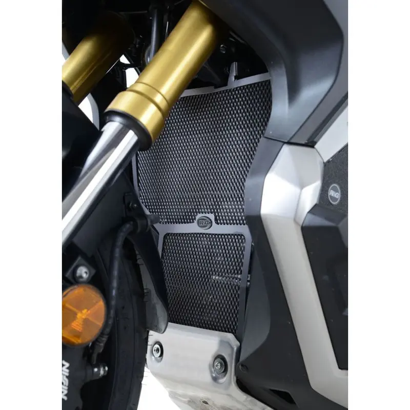 R&G Racing Black Radiator and Downpipe Guard For 2017-2020 Honda X-ADV (750)