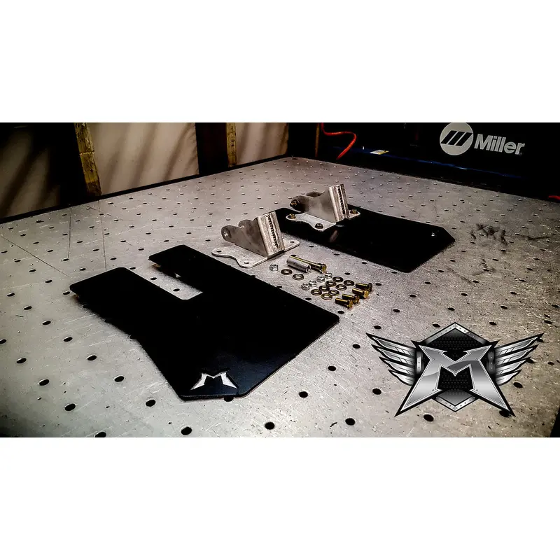 Polaris RZR XP 1000 Rear Mud Flap Kit (2014+)