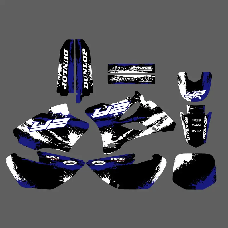 Team Graphics Decals Stickers Kit For Yamaha YZ85 2002-2014