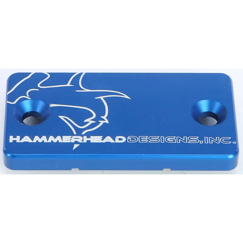 HAMMERHEAD MASTER CYLINDER COVER FRONT BLUE 35-0341-00-20
