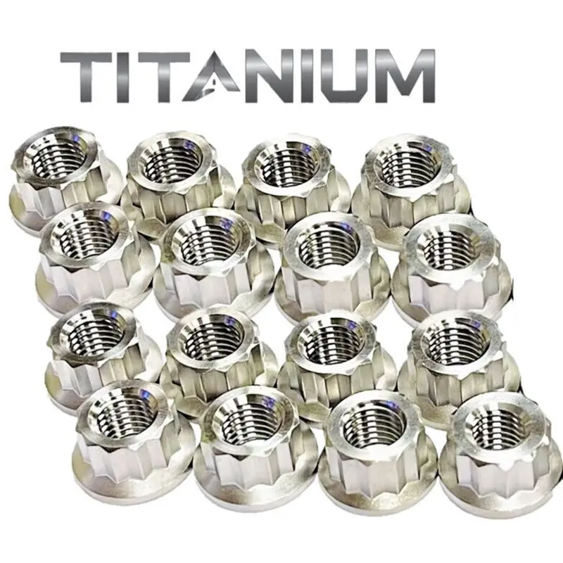 Yamaha Raptor660R YFM660R Titanium Lug Nuts For All Wheels Front Rear Nut Set 16