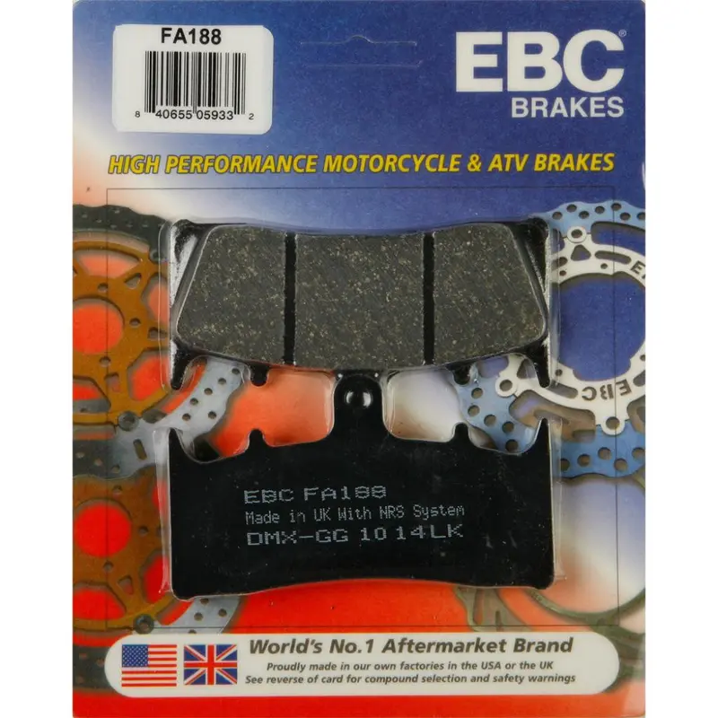 EBC Standard Brake Pads | FA188
