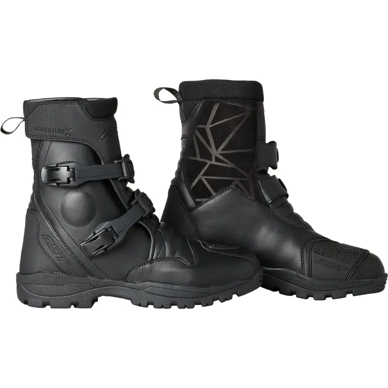 RST Adventure X Mid Ce Boot Black Waterproof Sz 10