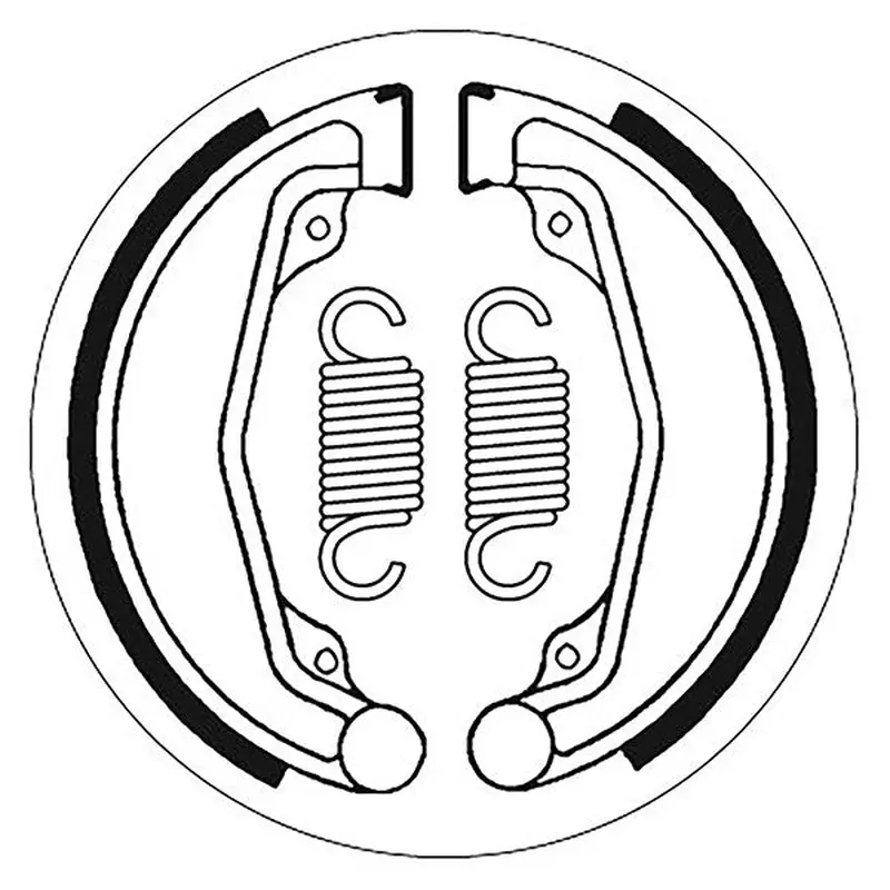 SBS BRAKE SHOES WITH SPRINGS (5192023100)