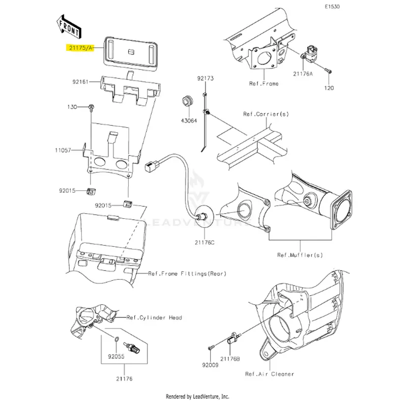Kawasaki OEM Electronic Control Unit (ECU) CA