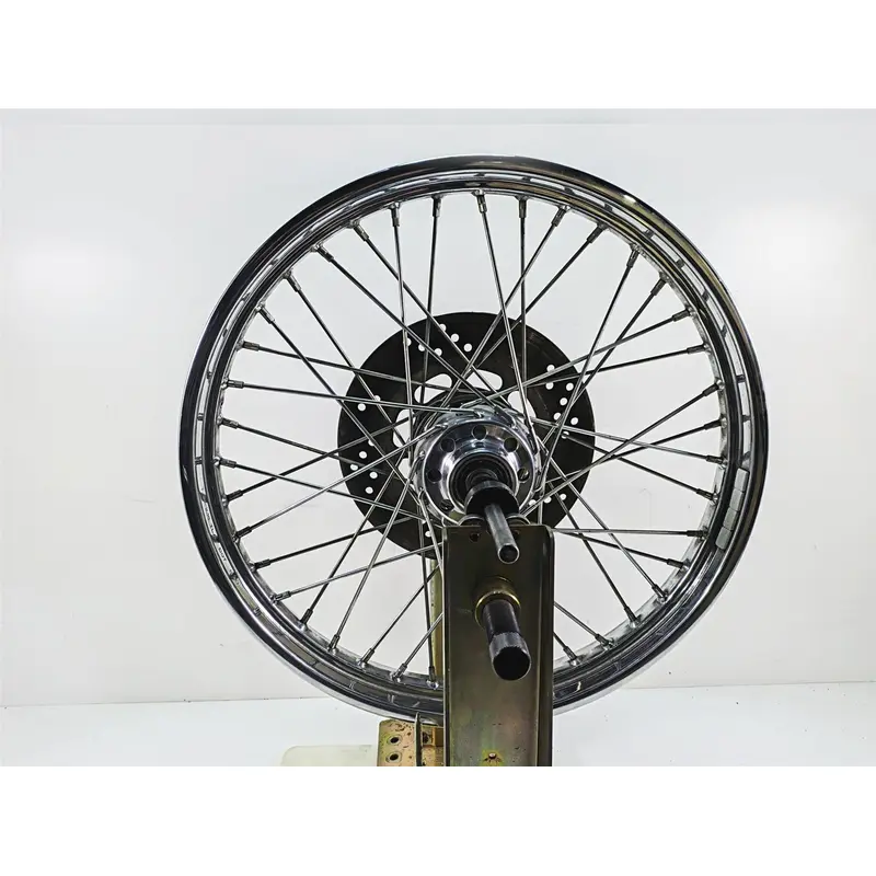 2000 Harley FXSTS Softail Springer Chrome Spoke Front Wheel 21x2.15 43662-80B