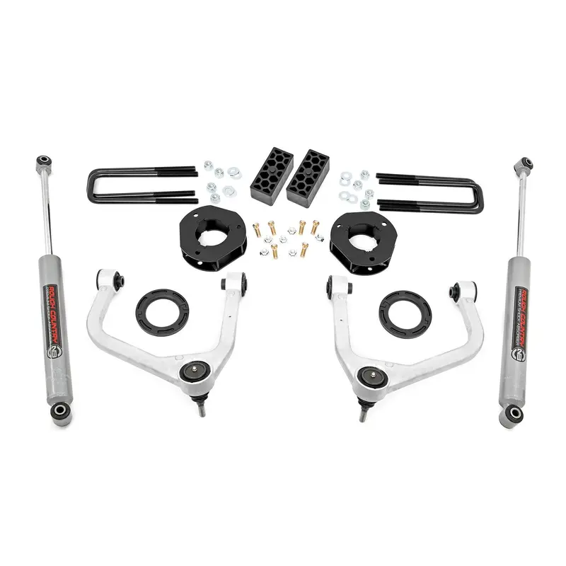3.5 Inch Lift Kit | Chevy Silverado 1500 2WD/4WD (2019-2025 & Classic) | 29531A