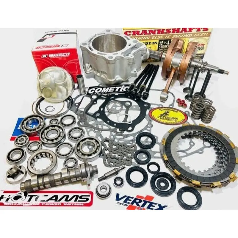02-08 CRF450R CRF 450R 96m Complete Motor Engine Rebuild Hotcam Valves Stock Kit