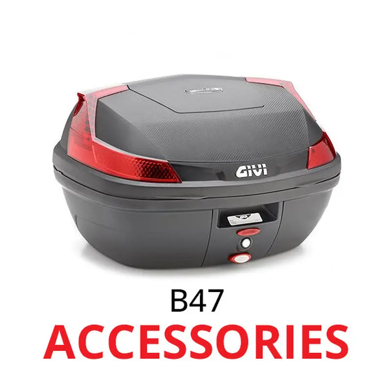 B47 Monolock Top Box (47 litre) optional accessories
