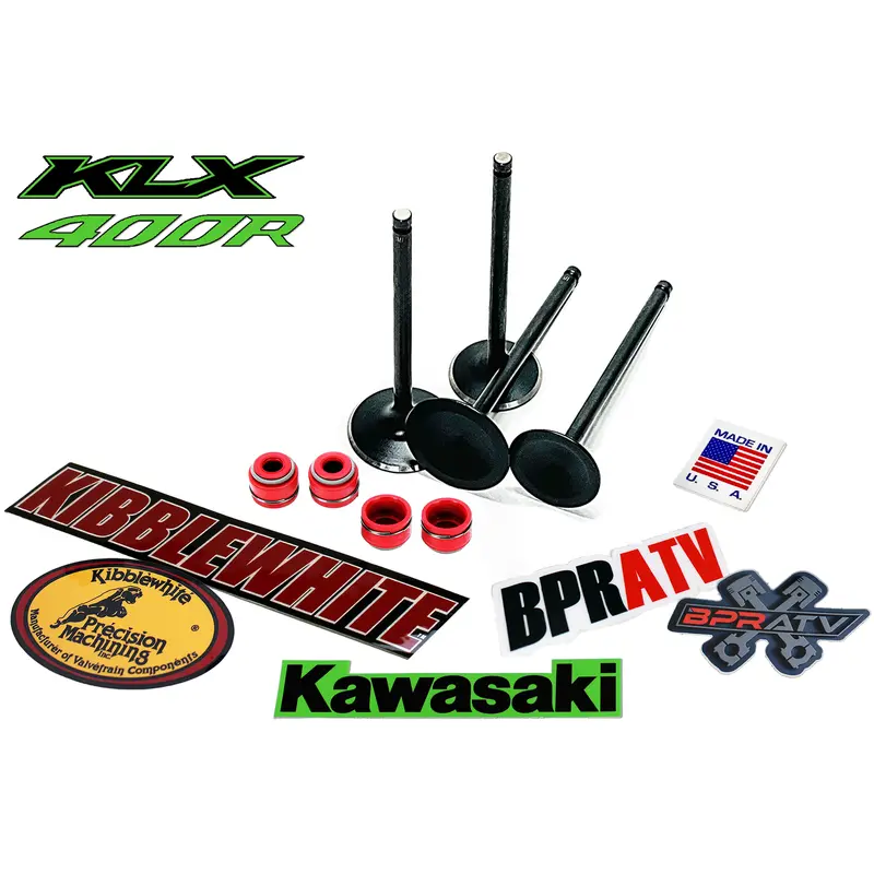 08-20 Kawasaki KLX450R KLX 450R Kibblewhite Head Intake & Exhaust Valves Seals