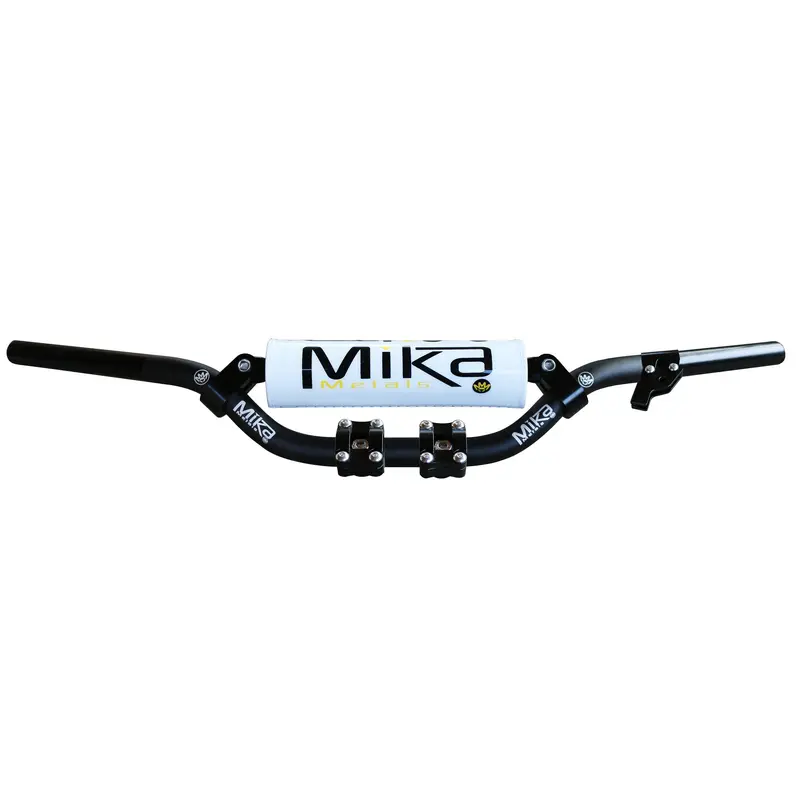 MIKA METALS MIKA 7/8 HANDLEBAR WHT PW50 W/CLAMPS MK-78-PW