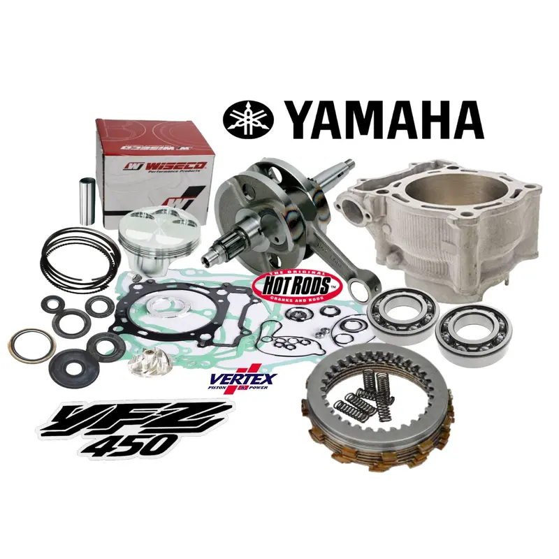 YFZ450 YFZ 450 Rebuild Kit Complete Top Bottom End Motor Engine Assembly Repair