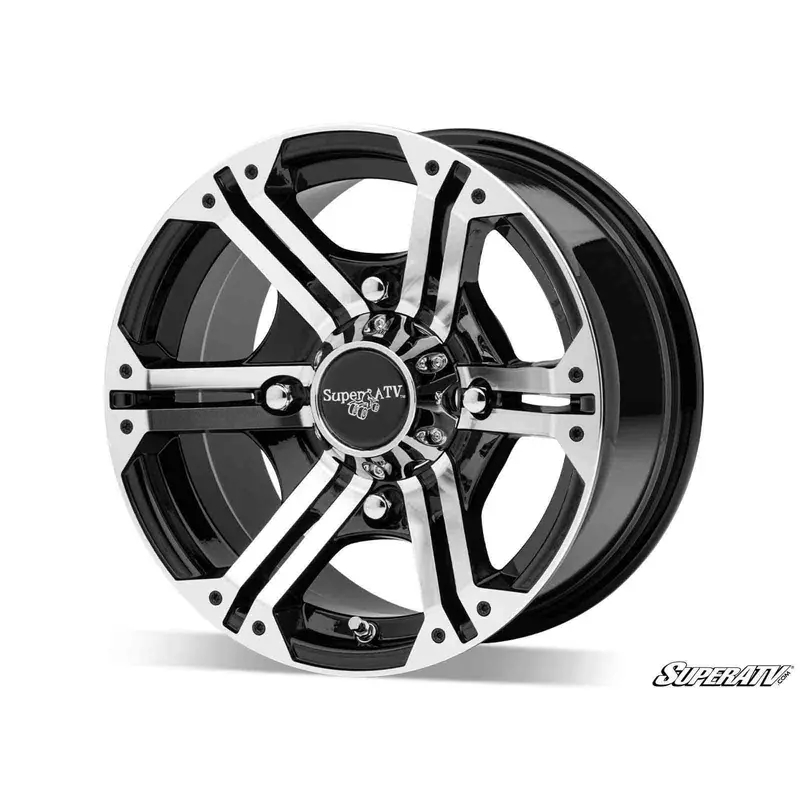 SuperATV 14" Bandit Wheels H-Series - Machined BAN-14/7-4/156-H12