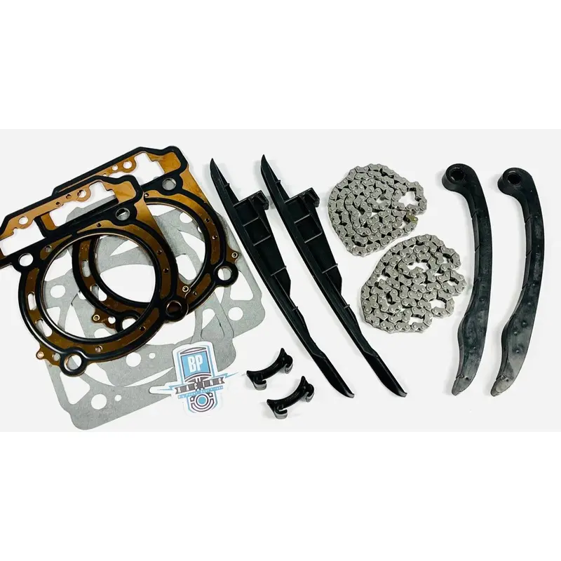 Commander 800 800R  Front Rear Cam Chain Guides Timing Guide Both Heads Gaskets