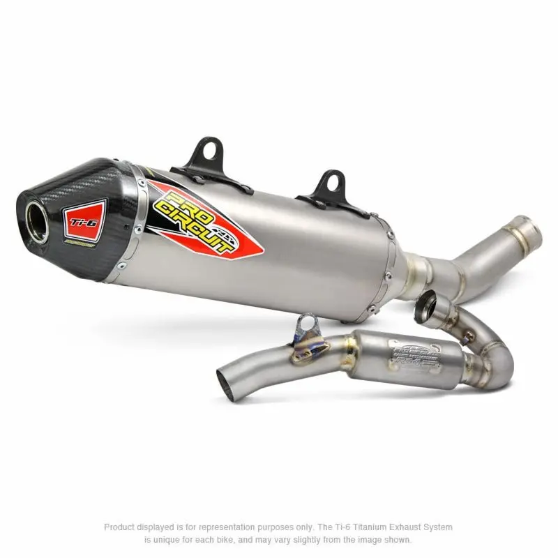 Pro Circuit Ti-6 Exhaust System 2017-18 KTM 450 SX/XC | 0351745F
