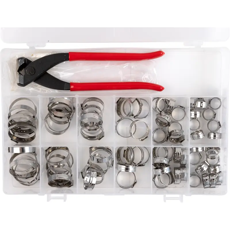 MOOSE OFFROAD Ear Clamp with Jaw Pincer - Assortment - Kit T03-6243K