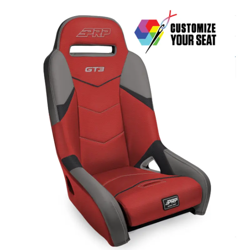 PRP GT3 UTV SUSPENSION SEATS (PAIR WITH MOUNTS)