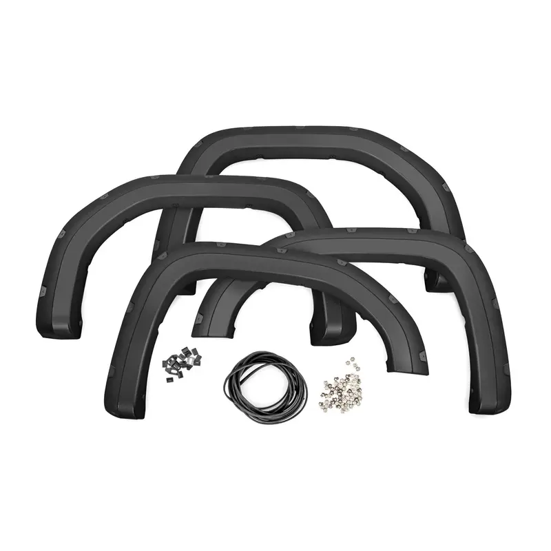 Fender Flares | 5IS Silver Ice | GMC Sierra 1500 2WD/4WD (2019-2025 & Classic) | F-C11950A-5IS