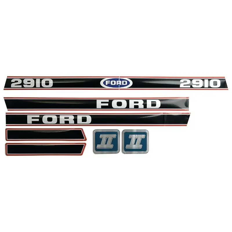 Decal Set - Ford / New Holland 2910 Force II | Sparex Part No.S.12102
