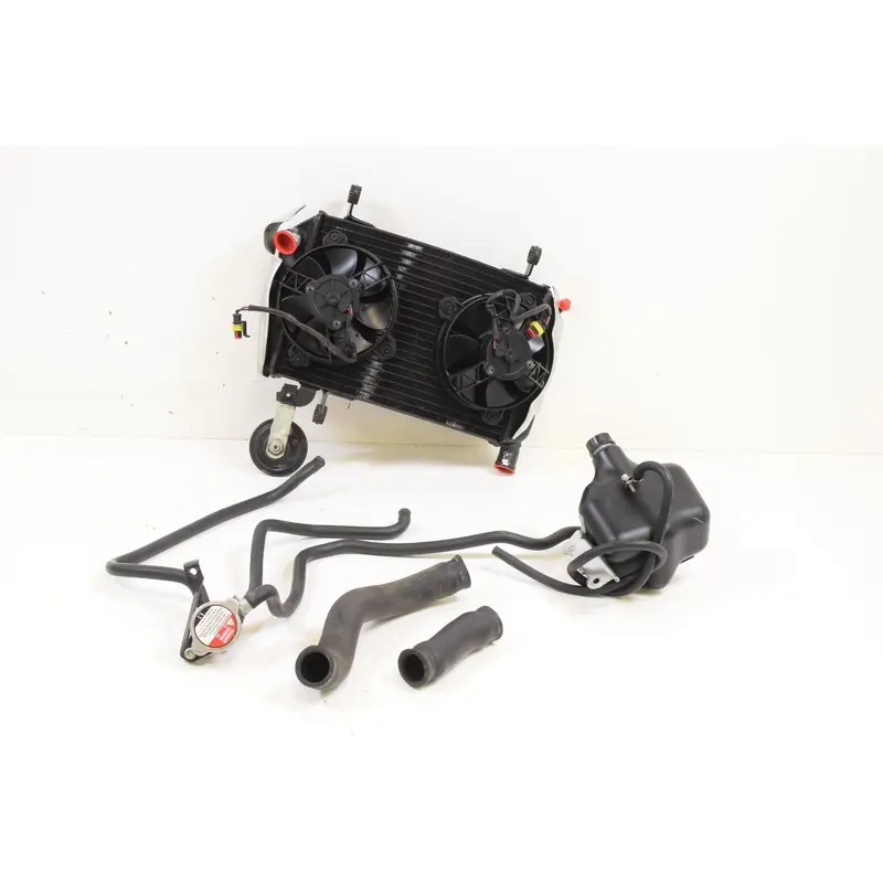 2010 Ducati Streetfighter S Upper Radiator Fan Reservoir Hoses SET 54840831A