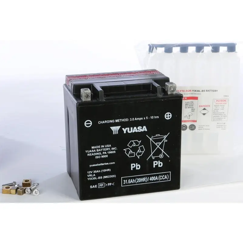 Yuasa Battery Yix30l Pw Maintenance Free