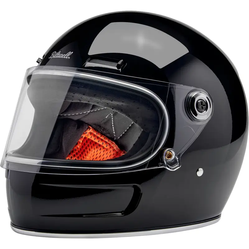 BILTWELL Gringo SV Helmet - Gloss Black - Medium 1006-101-503