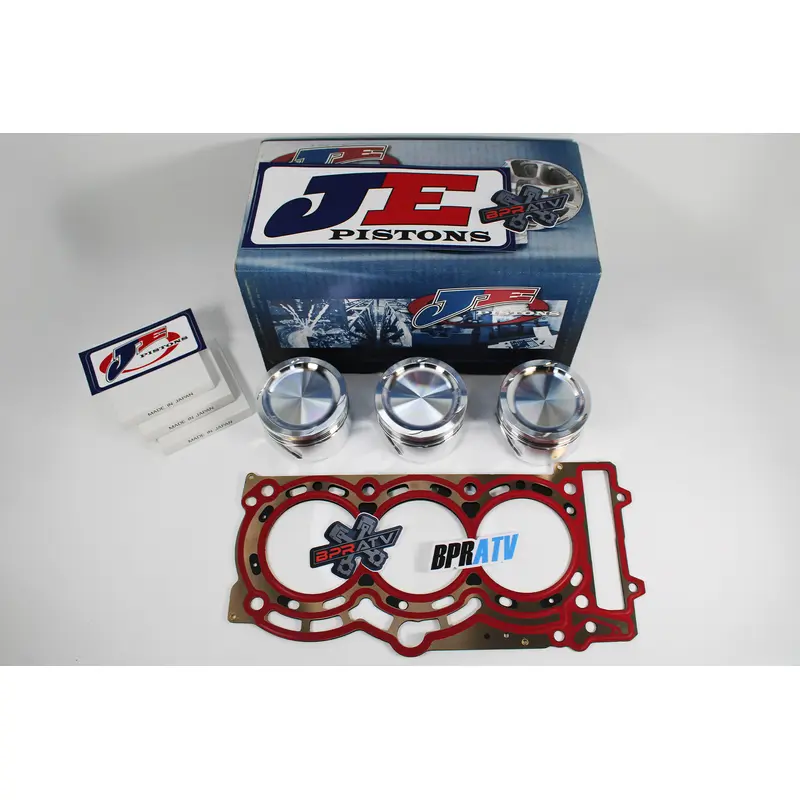 Can-Am Maverick X3 X-3 Turbo 2017-2025 JE Piston Set 9.5:1 MLS Gasket Forged USA