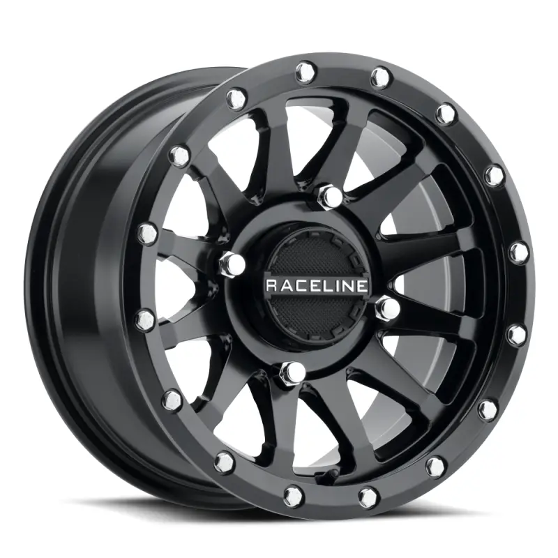 Raceline A95B Trophy 14x7in / 4x156 BP / 10mm Offset / 132.5mm Bore - Satin Black Wheel