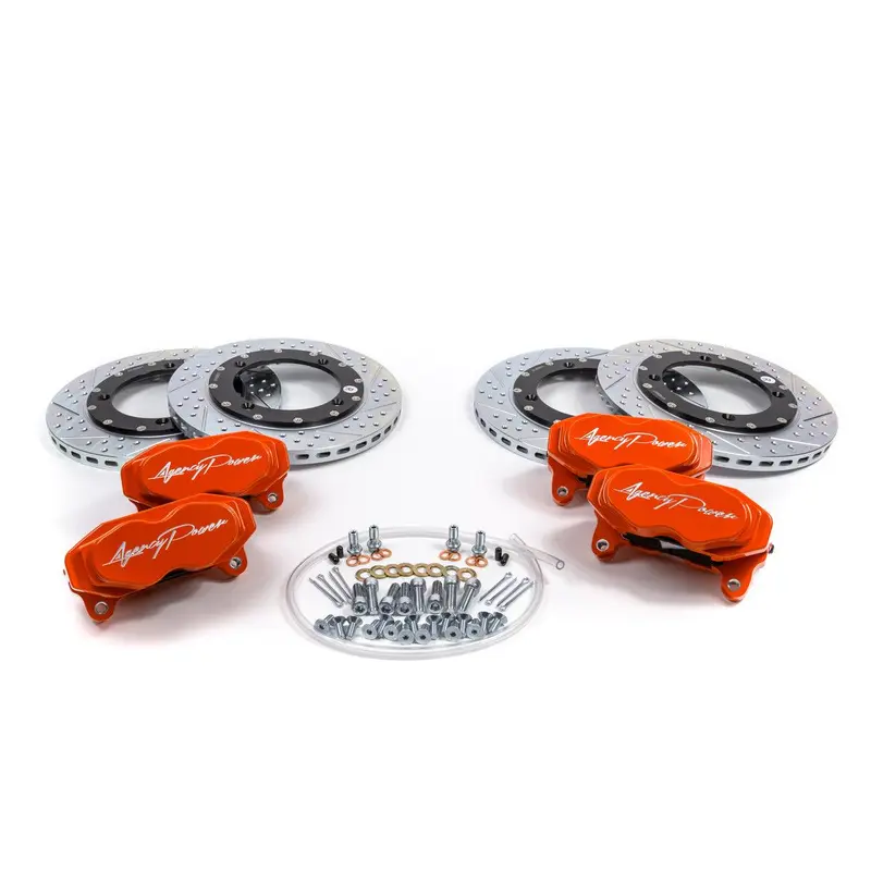 Can-Am Maverick X3 Turbo Big Brake Kit Front & Rear Orange (2017-2020)