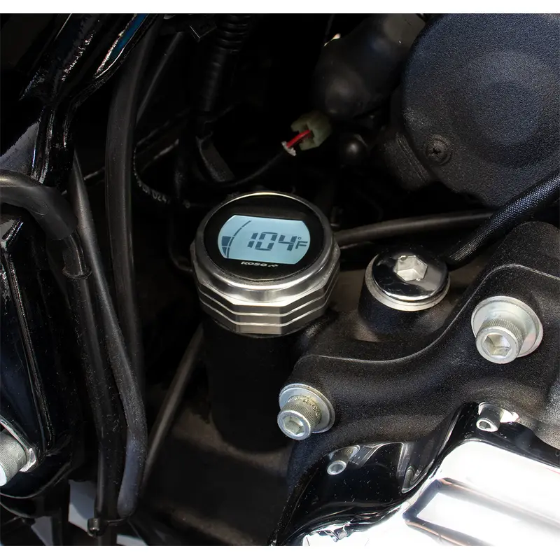 KOSO NORTH AMERICA Oil Dipstick Gauge - Silver BA053111