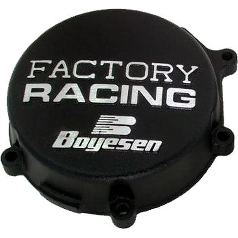 BOYESEN FACTORY RACING IGNITION COVER BLACK SC-10AB