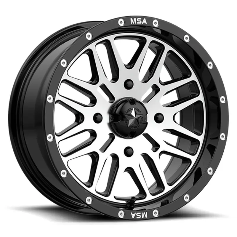 M38 15X7 4X156 G-BLK MACH 10MM