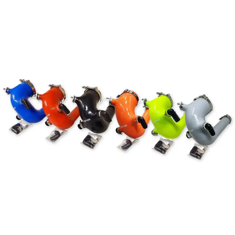 RPM-SxS Silicone Intake J-Tube - Polaris RZR Turbo XPT, XP4, & Turbo S (2016-2023)