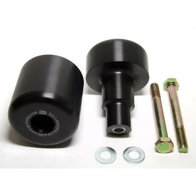 R&G Racing Black Classic Style Crash Protectors For 2000-2003 Cagiva Raptor 1000