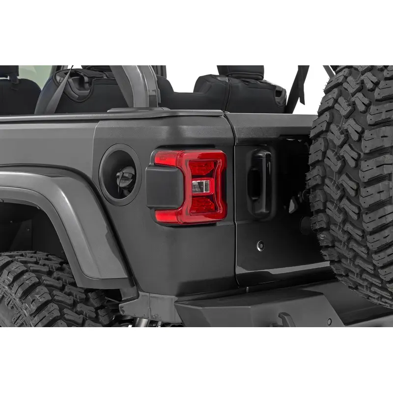 Trail Cladding | Rear Corners | Jeep Wrangler JL/Wrangler Unlimited (18-25) | TC13026