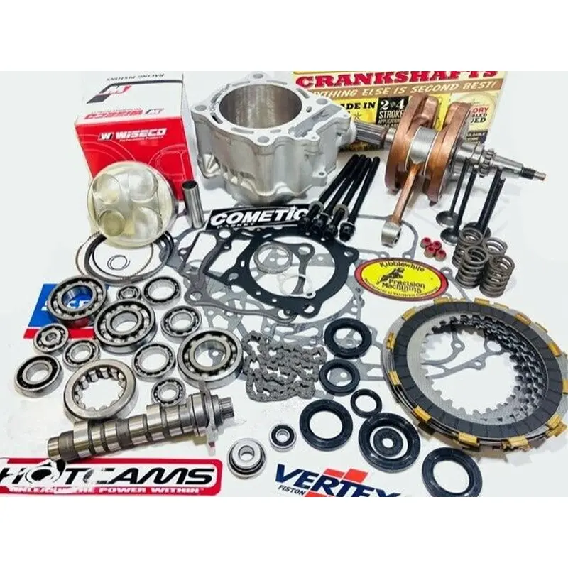 06+ TRX 450R 450ER Complete Motor Engine Rebuild Hot Cams Valves Stock Bore Kit