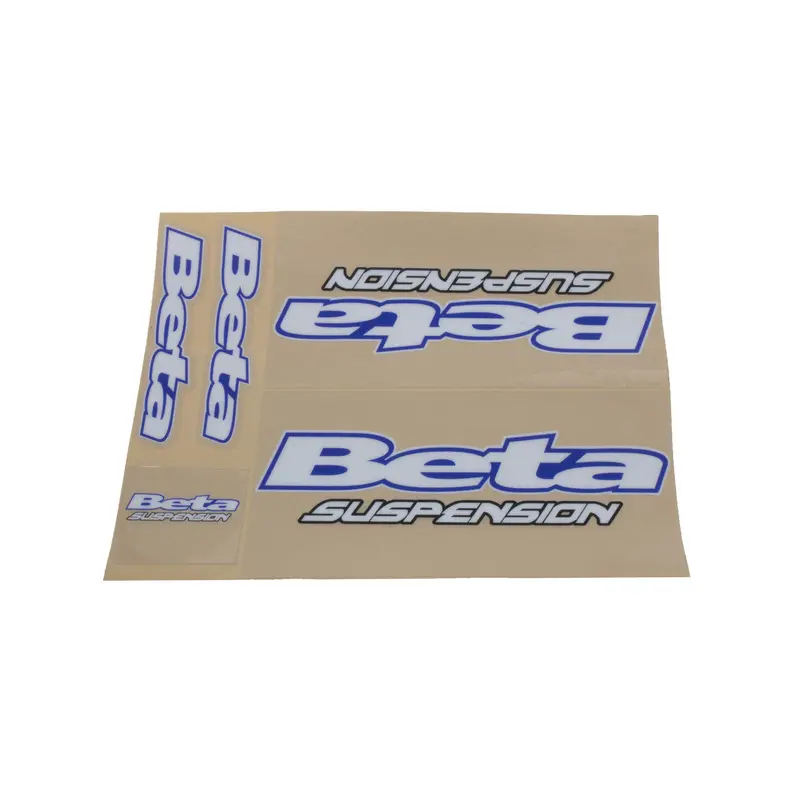 Beta - Suspension Decals, Blue