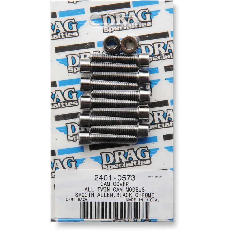 DRAG SPECIALTIES Bolt Kit - Smooth - Camshaft Cover MK373SBK