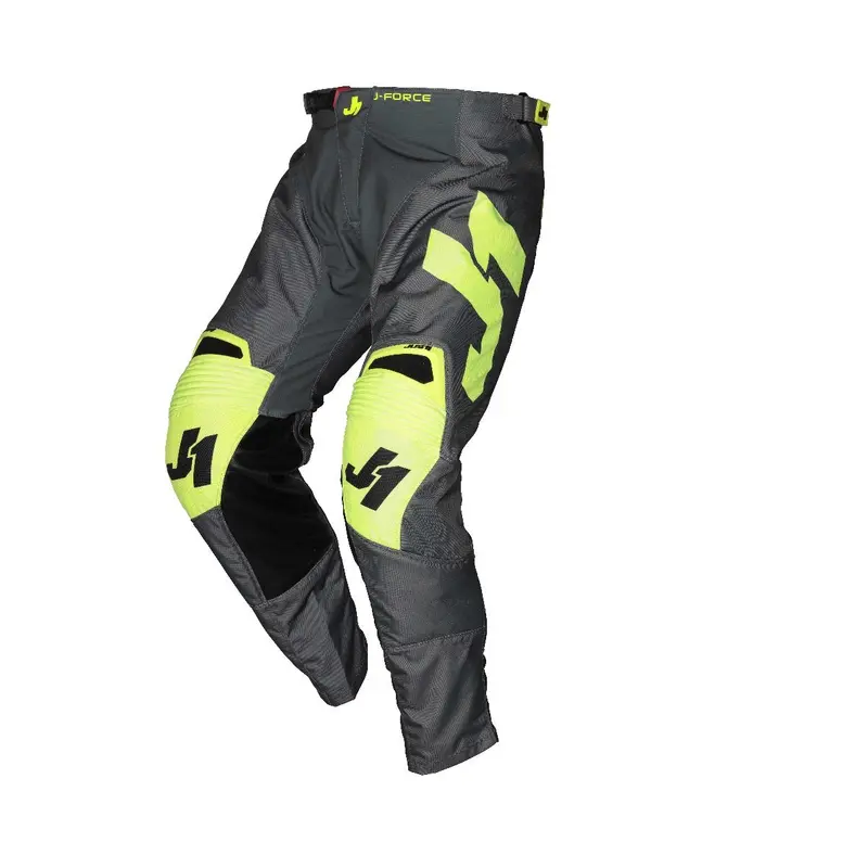 JUST1 J-FORCE MX PANTS TERRA DARK GRY/FLUO YEL 30
