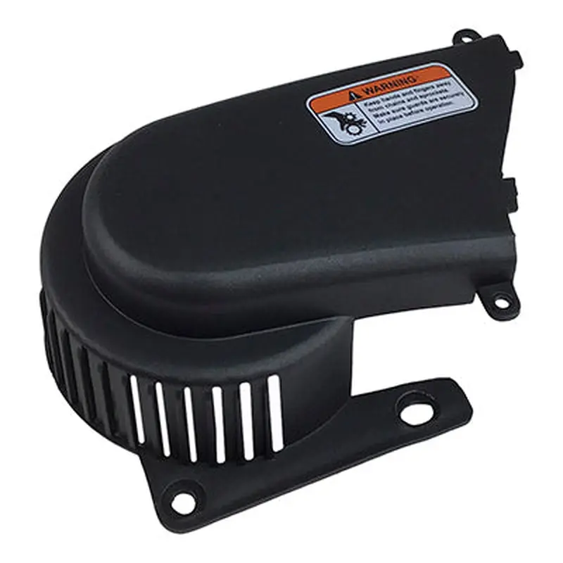Chain Guard - Coleman RB100 Mini Bike - FRONT BLACK