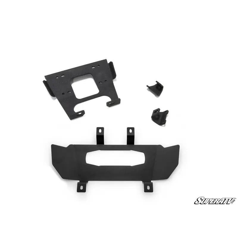 SuperATV Polaris RZR XP Turbo Winch Mounting Plate