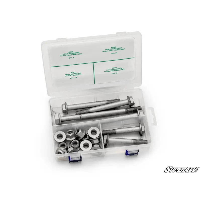 Up & Running Can-Am Maverick X3 Suspension Bolt Kit