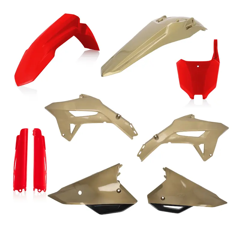 Full Plastic Kit Red/Gold Hon