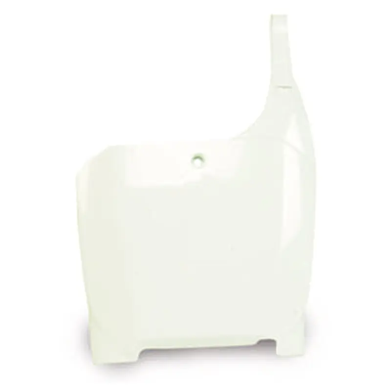 I Front No. Plate White KX250/450F 09-12 Acerbis Indent (13139.030)